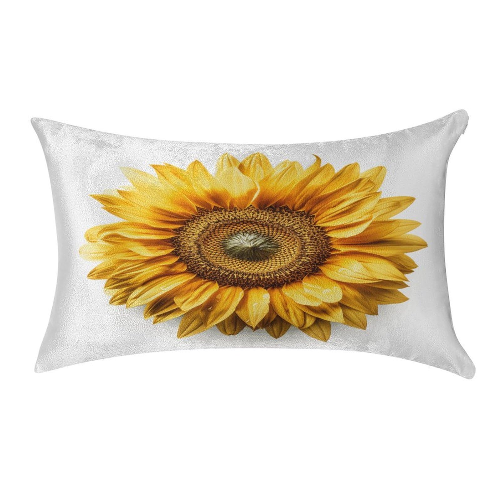 Btcowzrv Style A Flower Pillow Cover Pillow Case Pillowcase