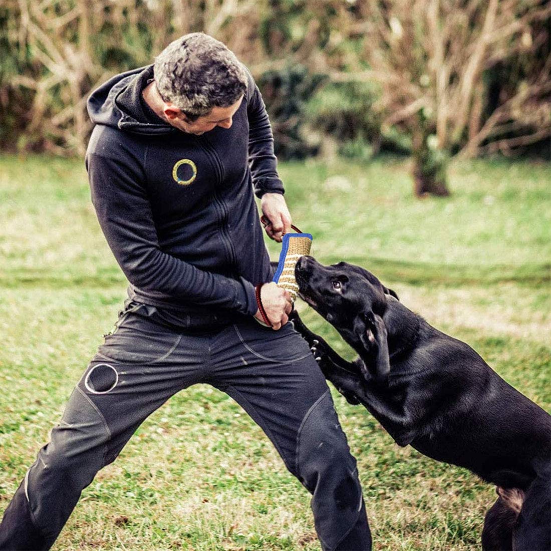 Bijtworst voor Honden - K9 Training - Set van 2 - Jute - Robuust Bijtworst voor Honden - K9 Training - Set van 2 - Jute - Robuust
