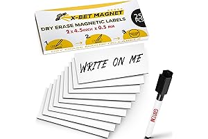 X-Bet Magnetic Squares: Reusable Dry Erase Magnetic Notes