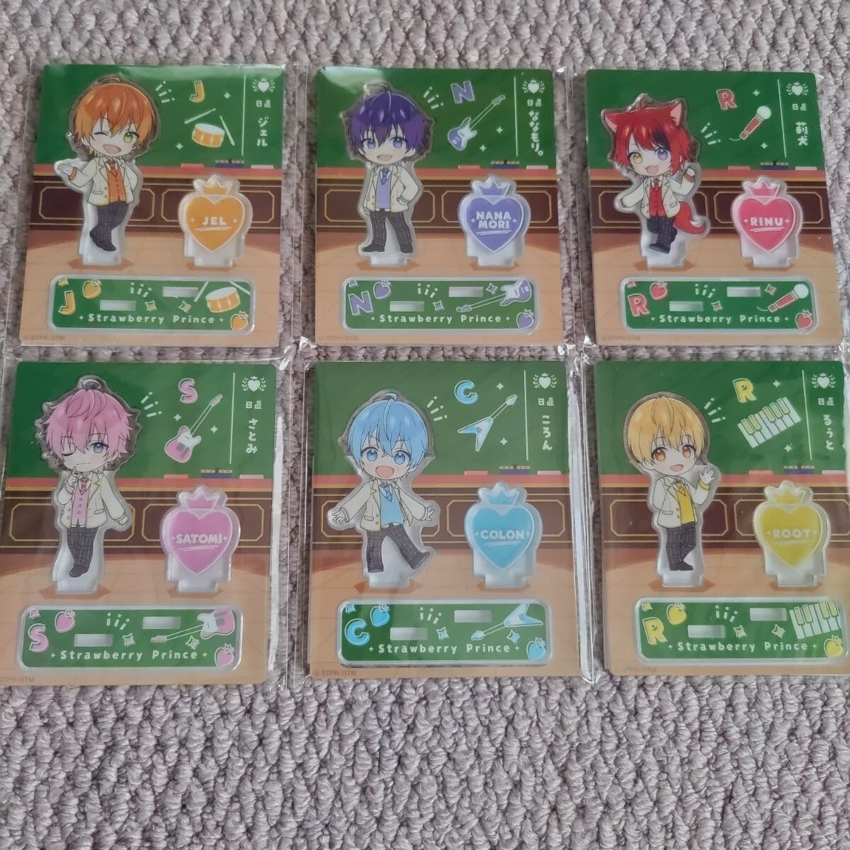 Amazon.co.jp: 劇場版すとぷり グッズ ミニアクリルスタンド 6種類