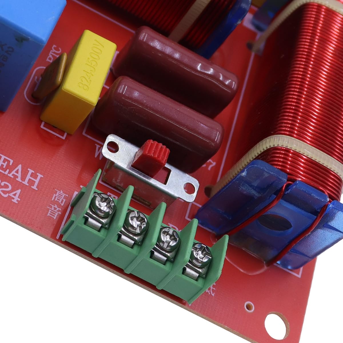 Filtre de haut-parleur HiFi 3 voies 400 W réglable 4-8 ohms Diviseur de fréquences