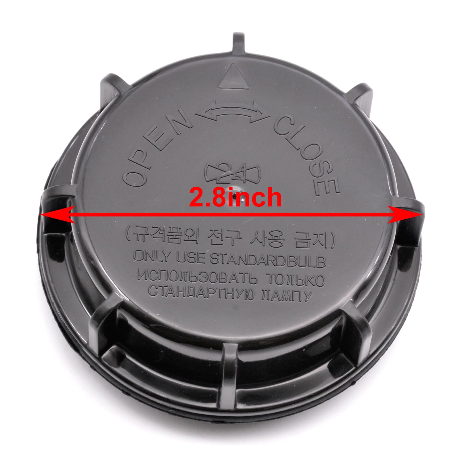 Tapa Guardapolvo Faro Tapa de la cubierta de polvo de la lámpara del faro Para HYUNDAI i30 ix35 Elantra Para KIA Carens Cee'd Sportage 92140-3K000 92140-2D000