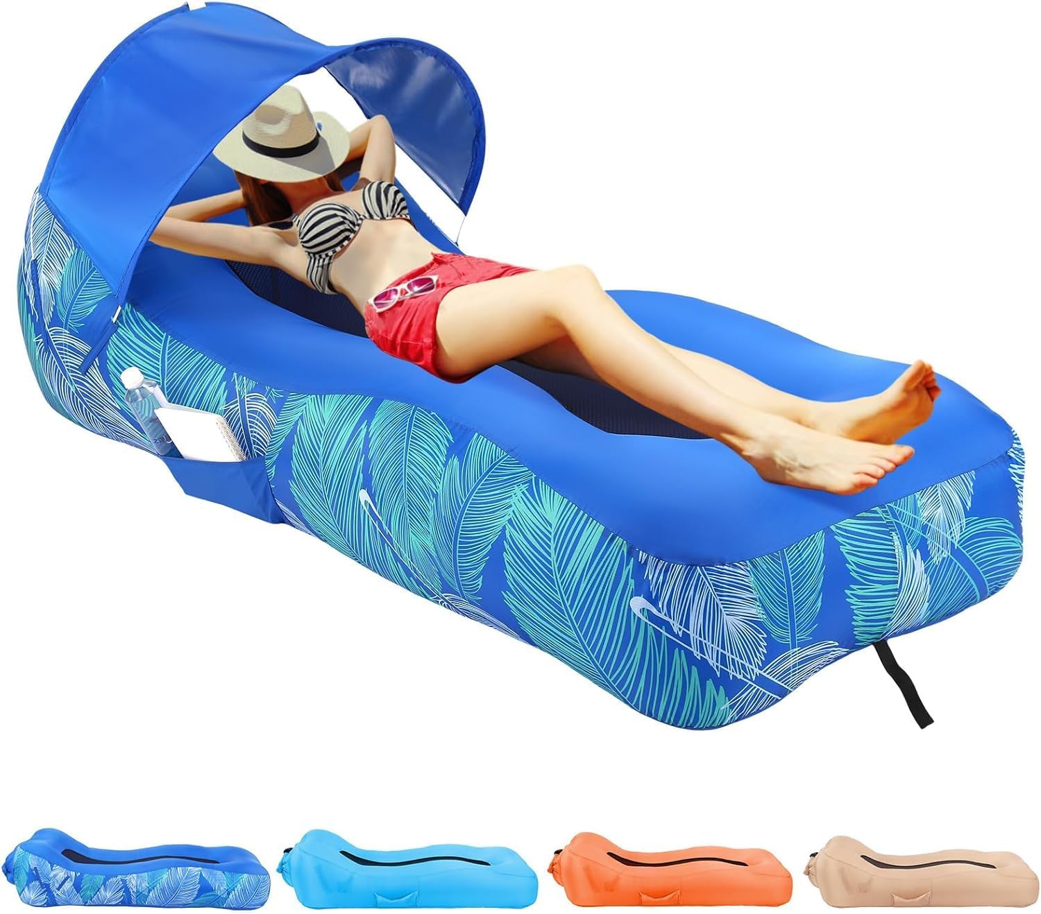 Whixant Inflatable Lounger - Best Air Lounger Sofa for Camping, Hiking - Ideal Inflatable Couch for Pool and Festivals - Perfect Inflatable Beach Chair for Adults-picture-20