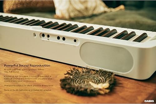 Miniatura 4 de Casio Privia PX-S1100 - Piano digital ponderado sensible al tacto de 88 teclas  Ultra portátil  Sonido superior  Gran tono alemán, Bluetooth,