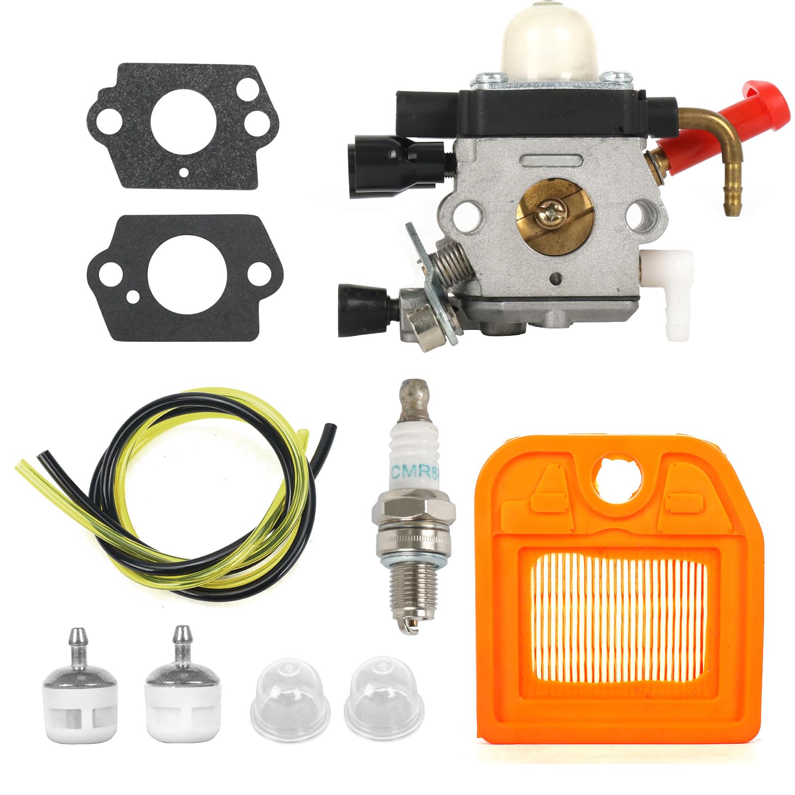 Carburateur Compatible avec Stihl HS81 HS81R HT81RC HS81T HS81TCE HS86 | HS86T HS86R HS86RZ C1Q-S225 4237-120-0606