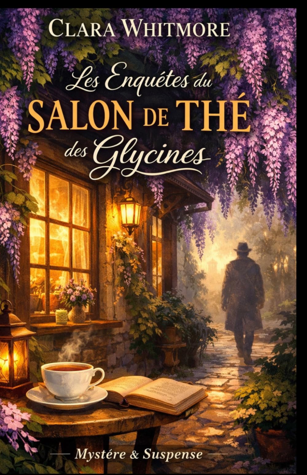Les Enquêtes du Salon de Thé des Glycines: Cosy mystery captivant mêlant secrets de famille, disparition et romance dans une ambiance envoûtante