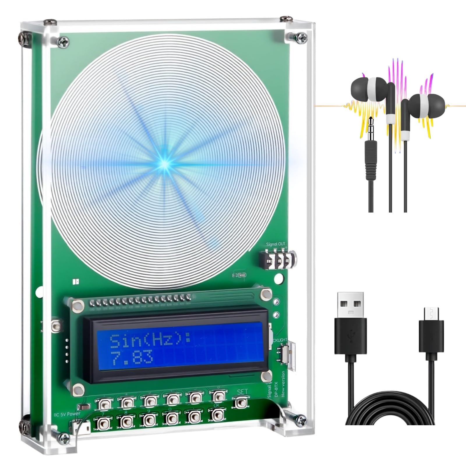7.83Hz Frequency Generator for Healing, Frequency Generator Resonator
