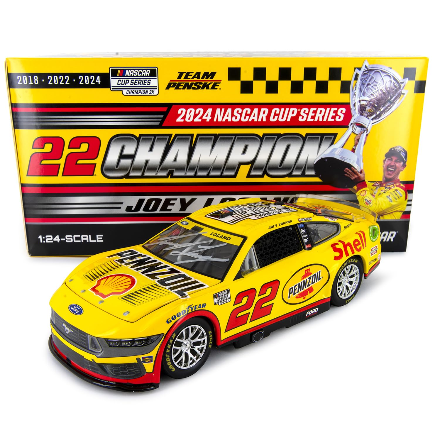 Lionel Racing Joey Logano Autographed 2024 NASCAR Cup Series