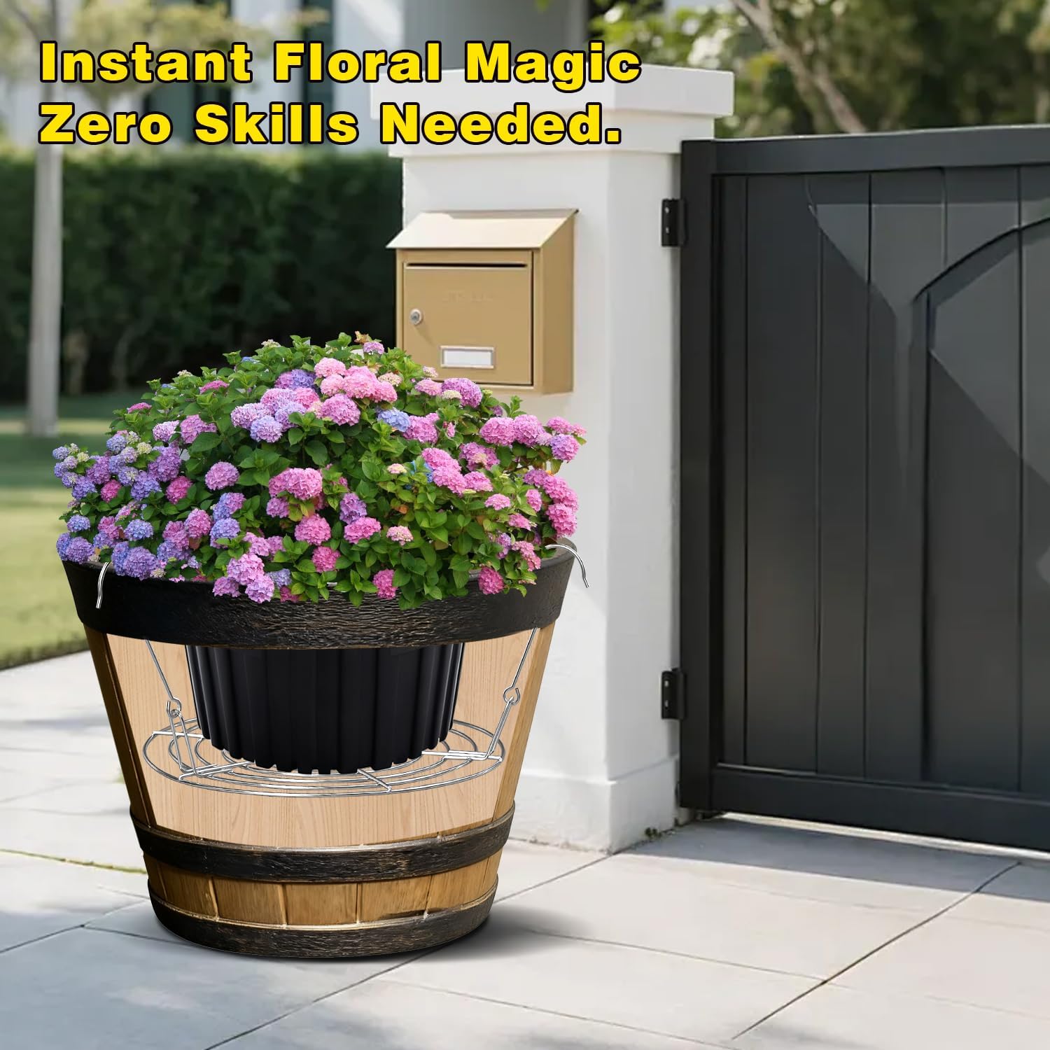 Height Planter Inserts for Large XL Planter Pots image 4