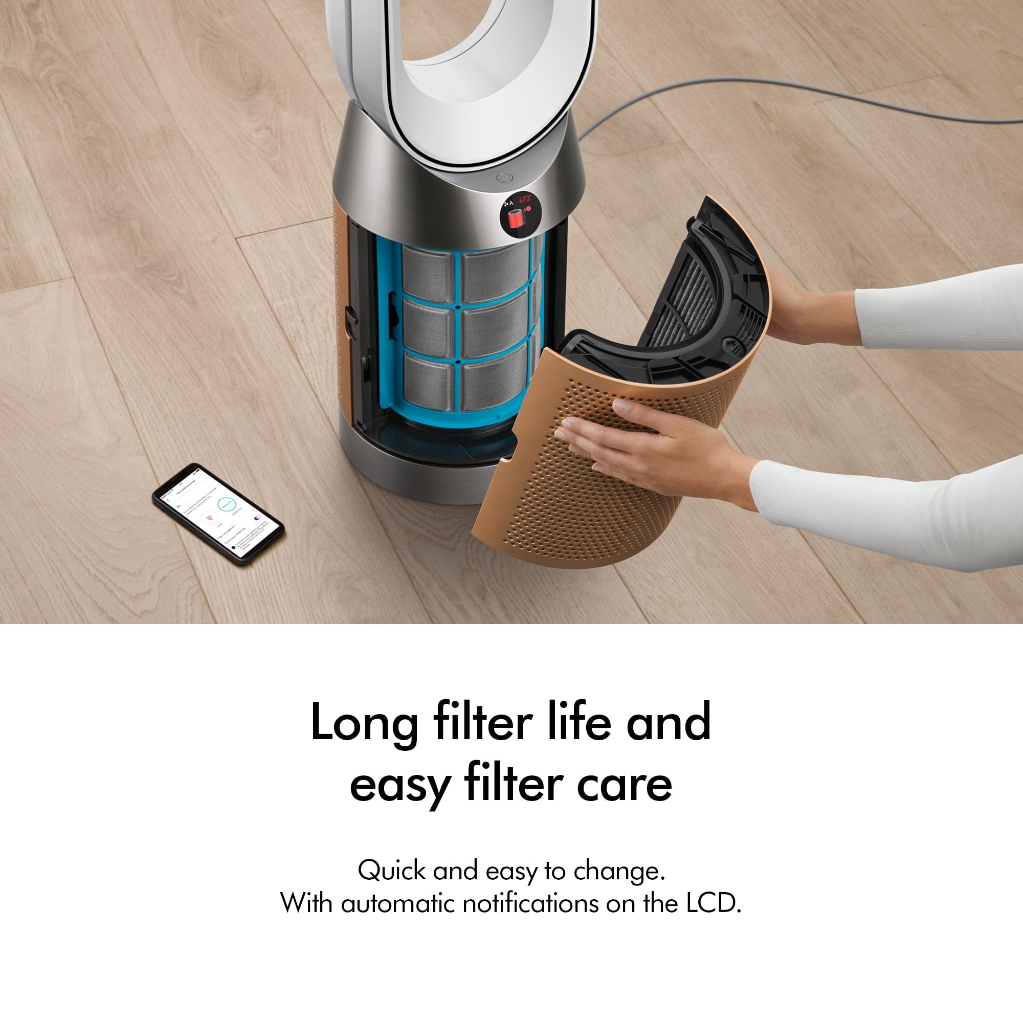 Dyson Air Purifier Hot+Cool HP2 De-Nox | 3 in 1 - Heater, fan and