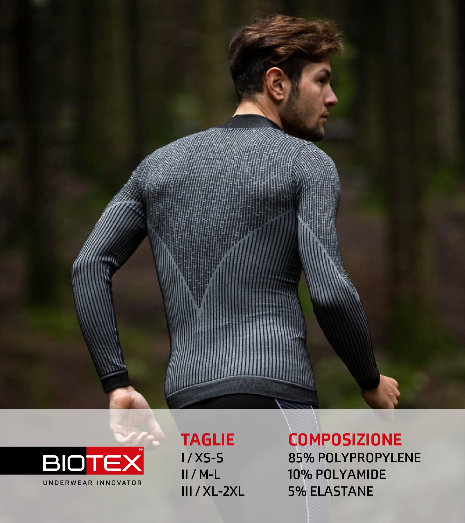 BIOTEX Bioflex Warm Col 3D. Homme