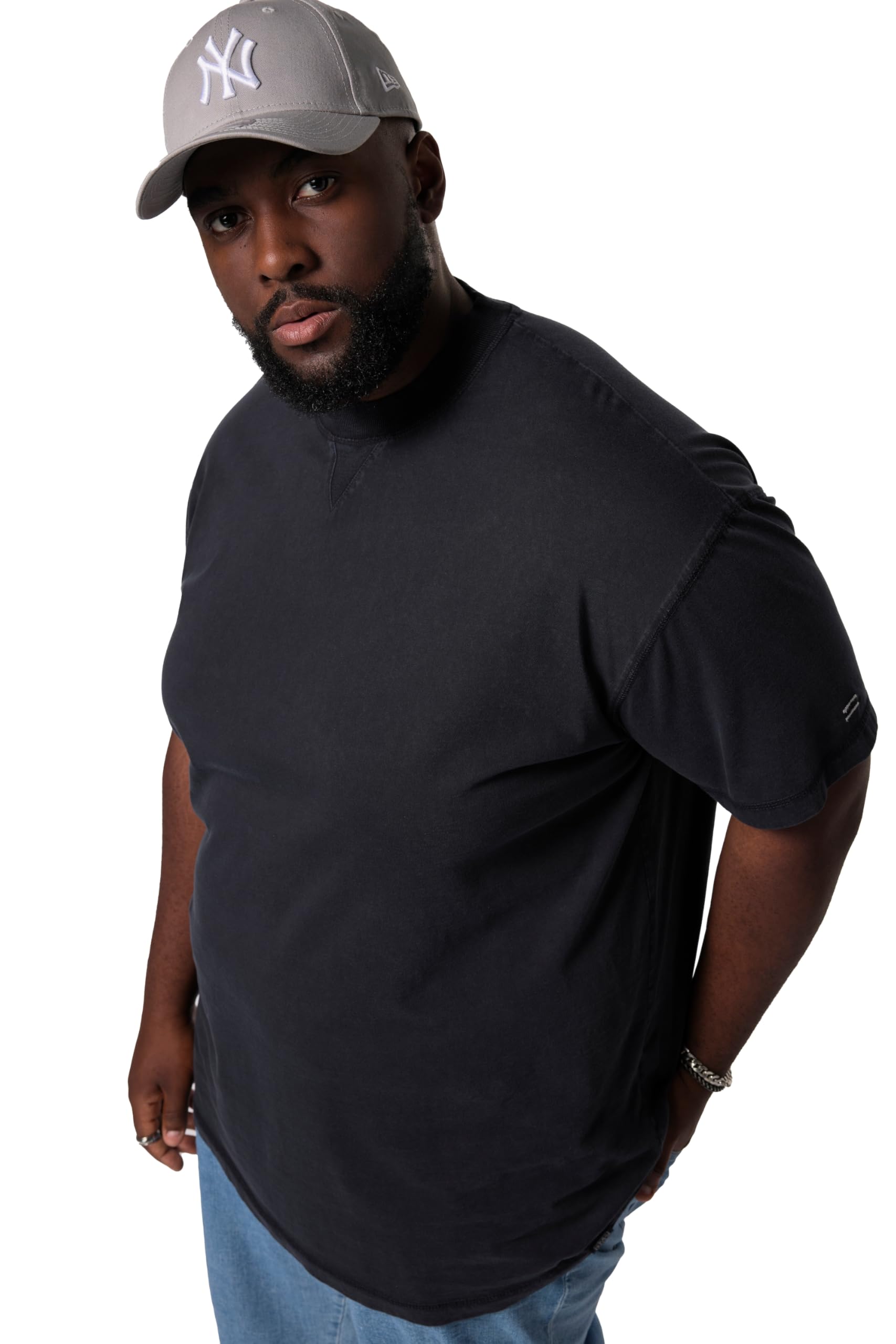 STHUGE T-Shirt, Halbarm, Oversized, Vintage Look 831858