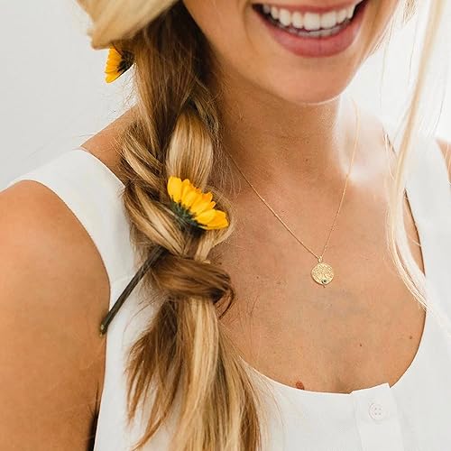 Miniatura 2 de BENEIGE Gold Necklace For Women 14K Gold Plated Cubic Zirconia Charm Necklaces Pendant Jewelry Gifts