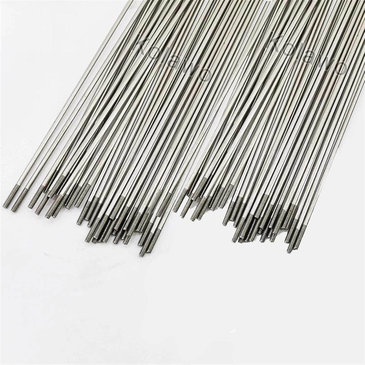 36Pcs 14G Stainless Steel Bicycles Spokes Sliver E-Bike Spokes with Copper Nipples 40-350mm Spokes Parts Cycling