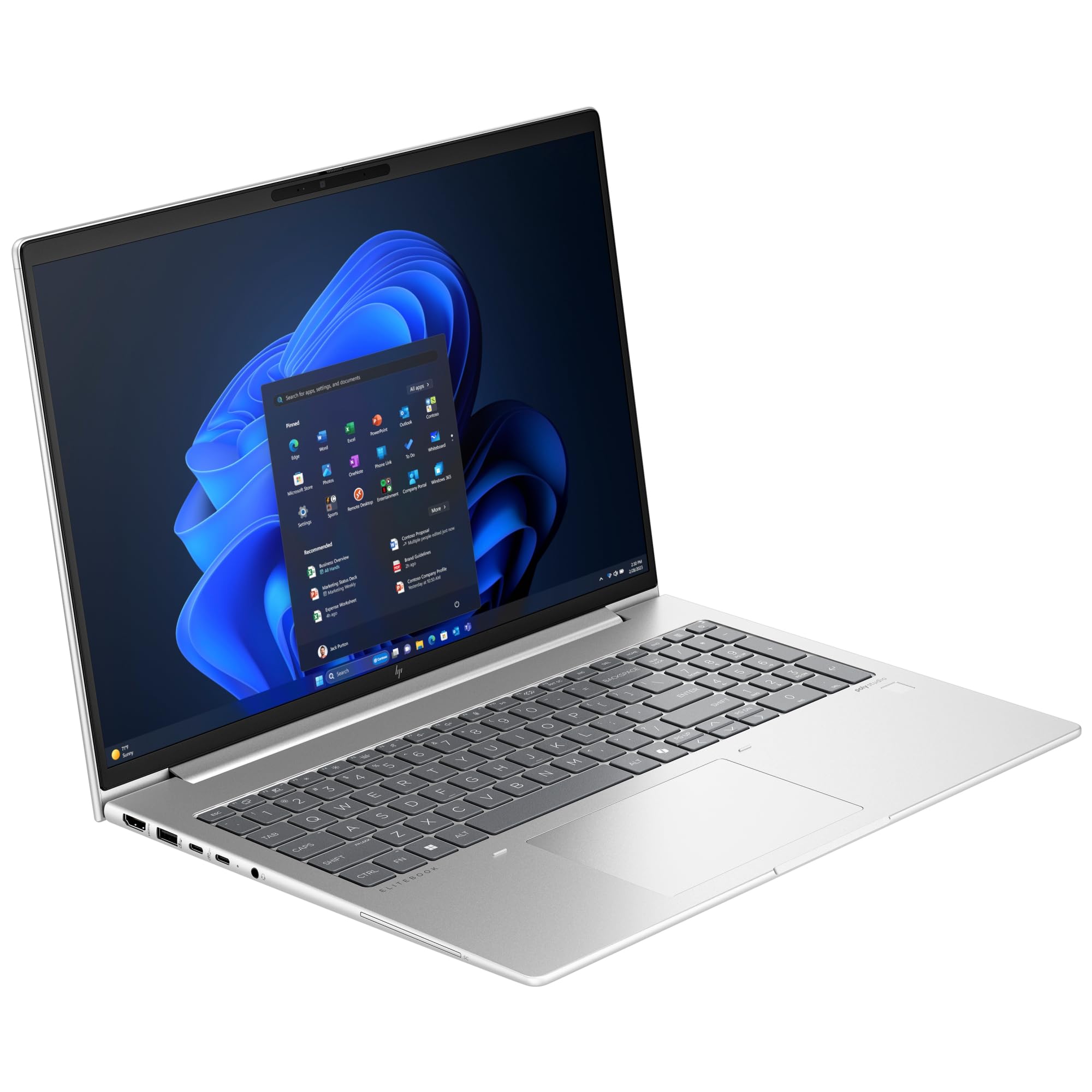 EliteBook 665 G11 (9C0H5EA) (silber, Windows 11 Pro 64-Bit, 40.6 cm (16 Zoll), 256 GB SSD)