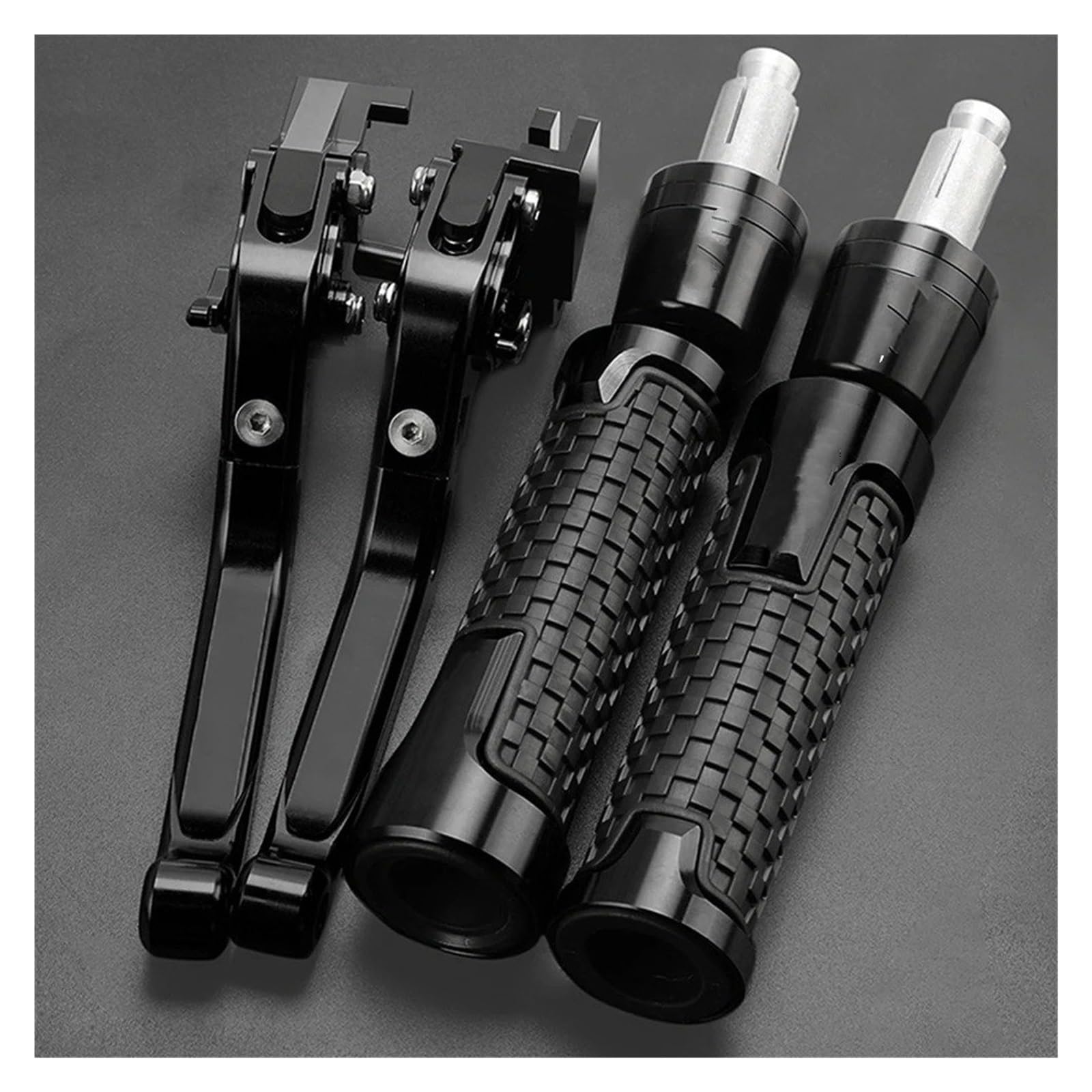Bskwaq 6Cb599 Hornet 98-06 Motorcycle Brake Clutch Levers For Cb599 Cb600f Hornet 1998-2006 Motorcycle Brake Clutch Levers Handlebar Grips