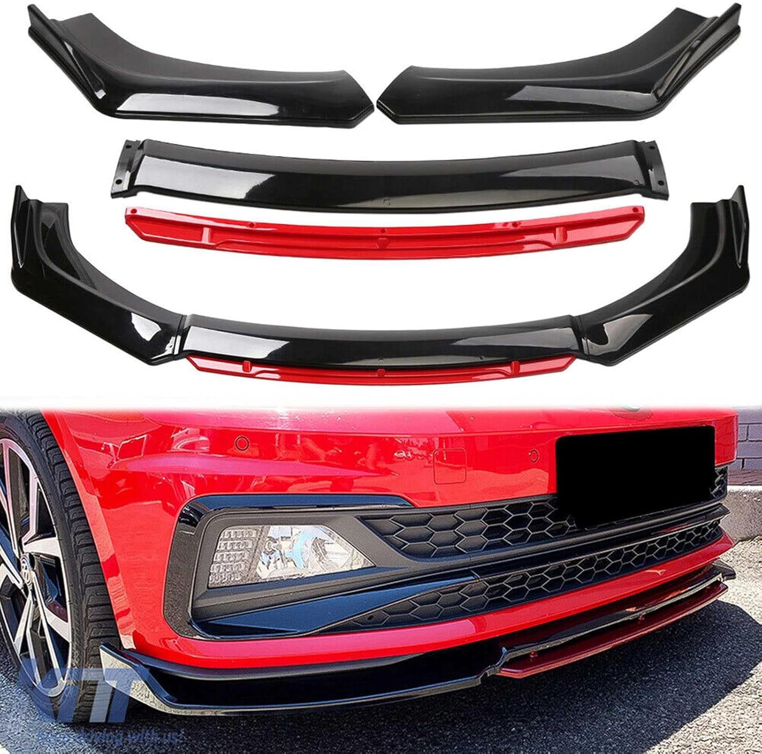 ホンダステップワゴンRK系 に適用リップスポイラー フロント バンパー