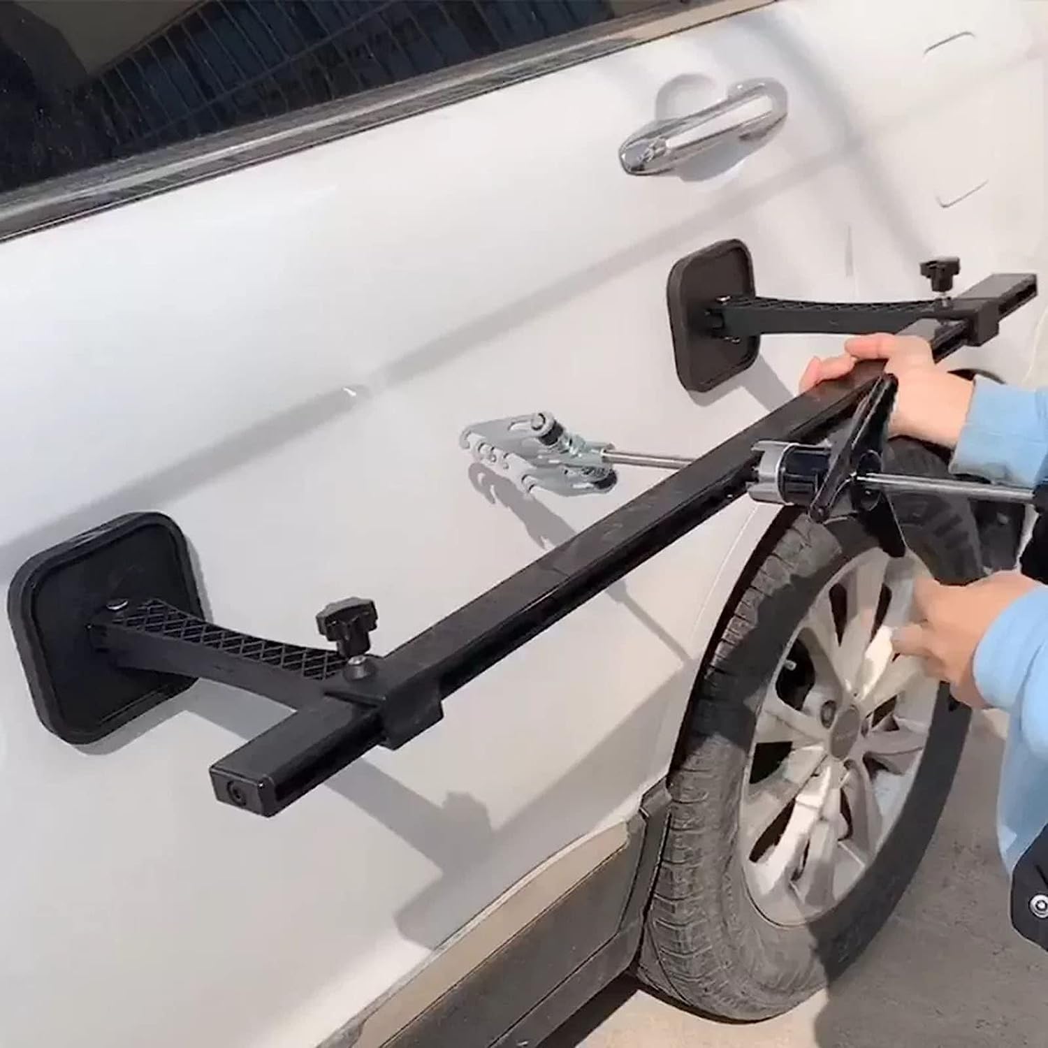 Set di estrattori per ammaccature per saldatore a punti per carrozzeria auto, kit di estrazione per saldatura per estrattore di ammaccature per auto, adatto per linguette di colla, strumenti di ripa