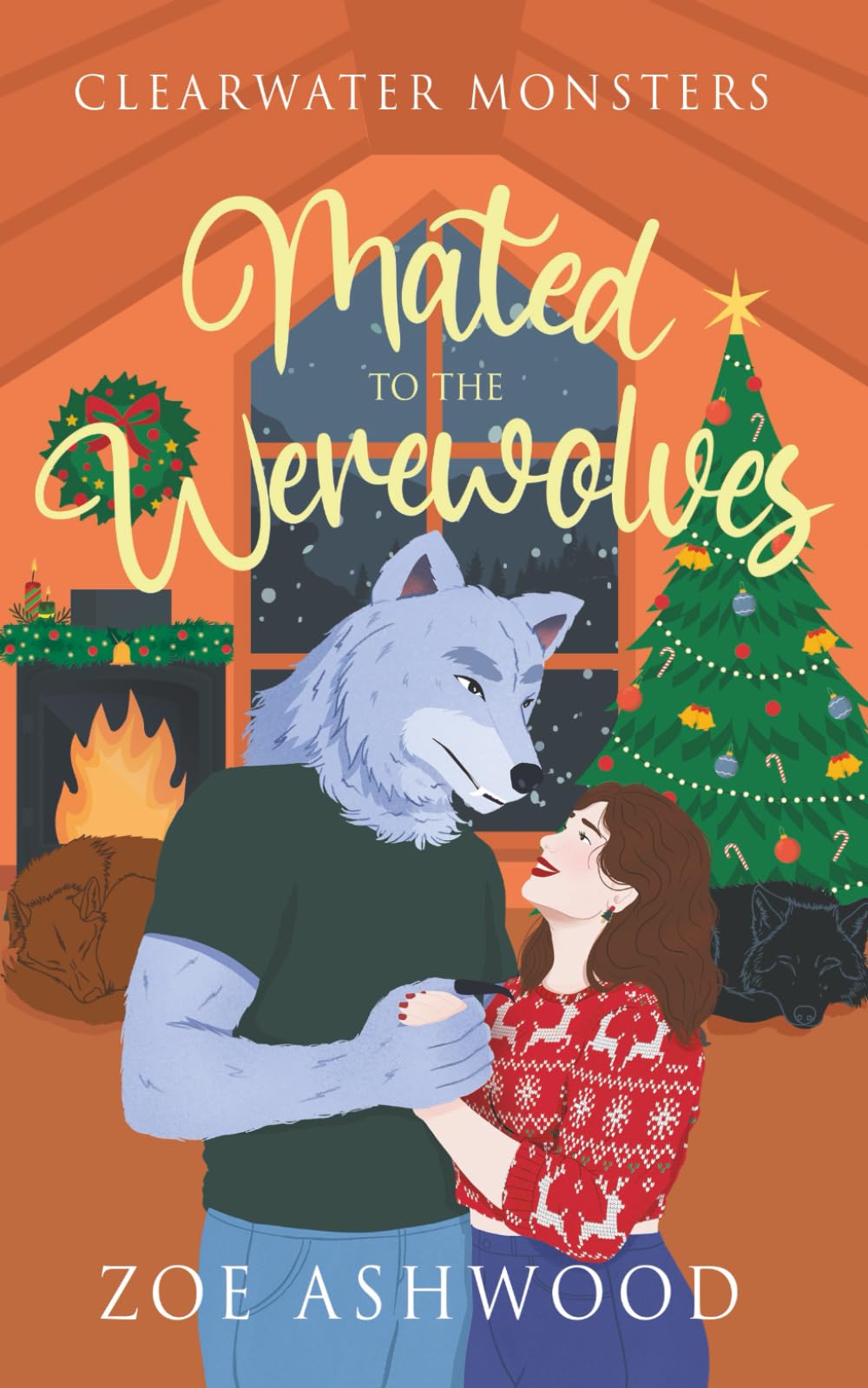 Mated to the Werewolves: A Monstrous Holiday Tale: 4 (Clearwater Monsters)