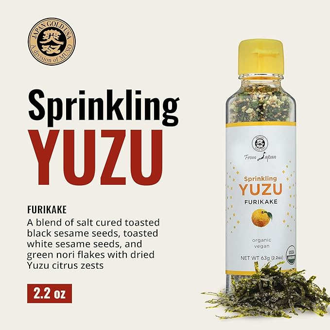 Muso de Japón Furikake Yuzu Orgánico Vegano 62g miniatura 3