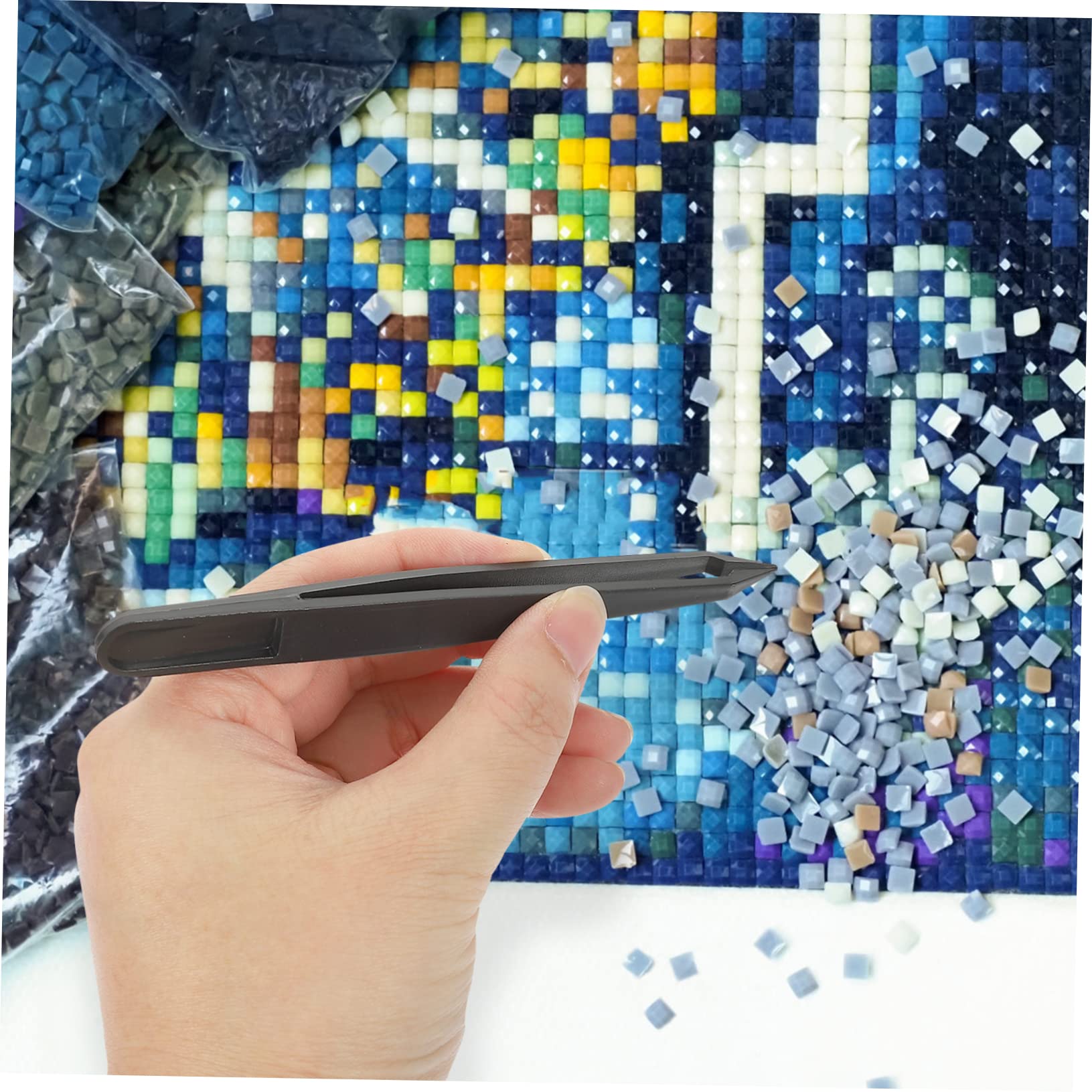 1set Contenitori per Accessori Diamond Art Organizer per Scomparti per Hobby e Lavoretti Creativi