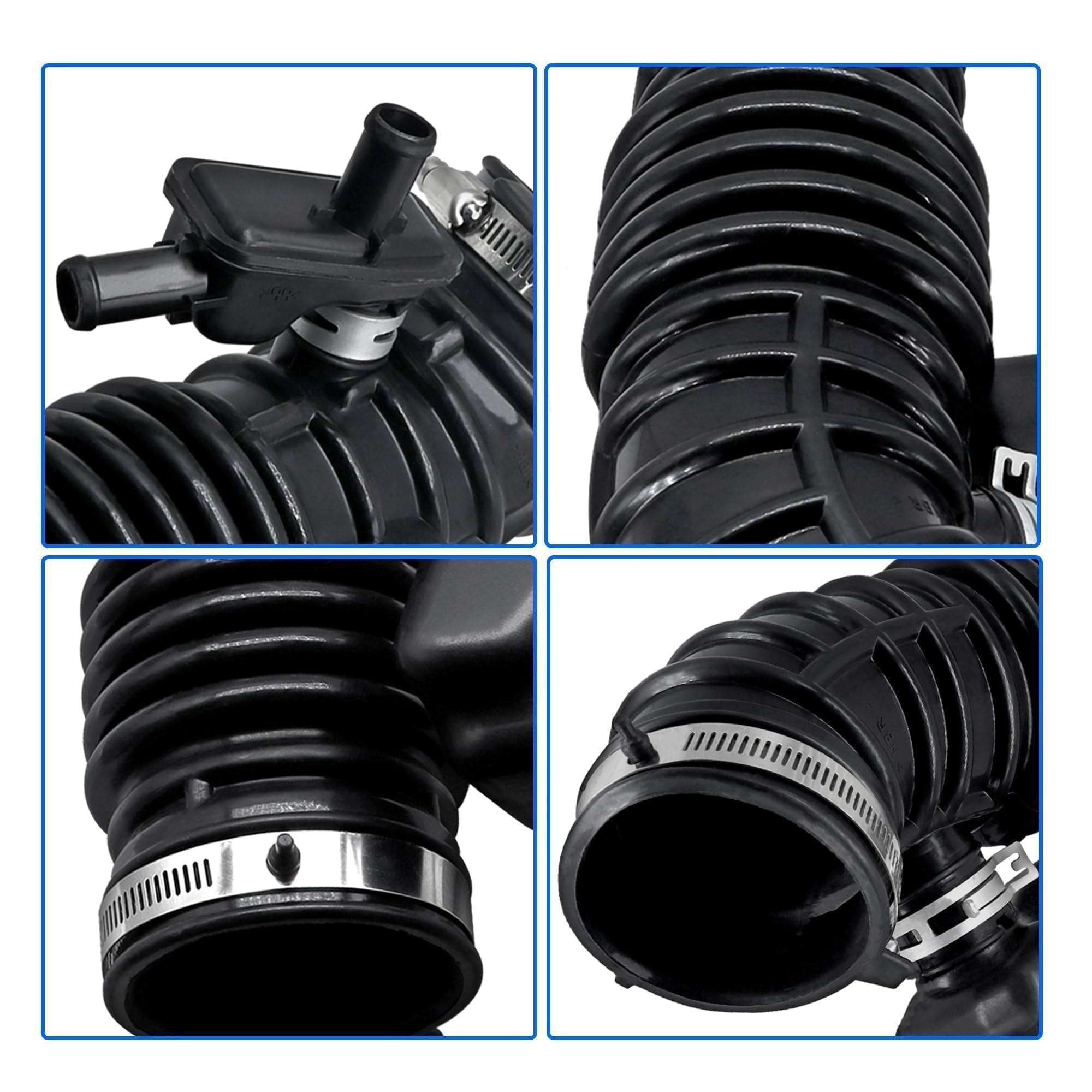 Amazon.com: LoloWheat 2PCS Air Cleaner Intake Hose Pipe 16576