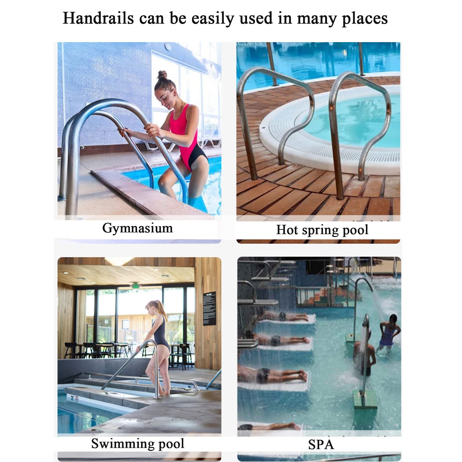 barandilla, Pasamanos for piscina, for, for, for piscina/1 paquete | 1Pack
