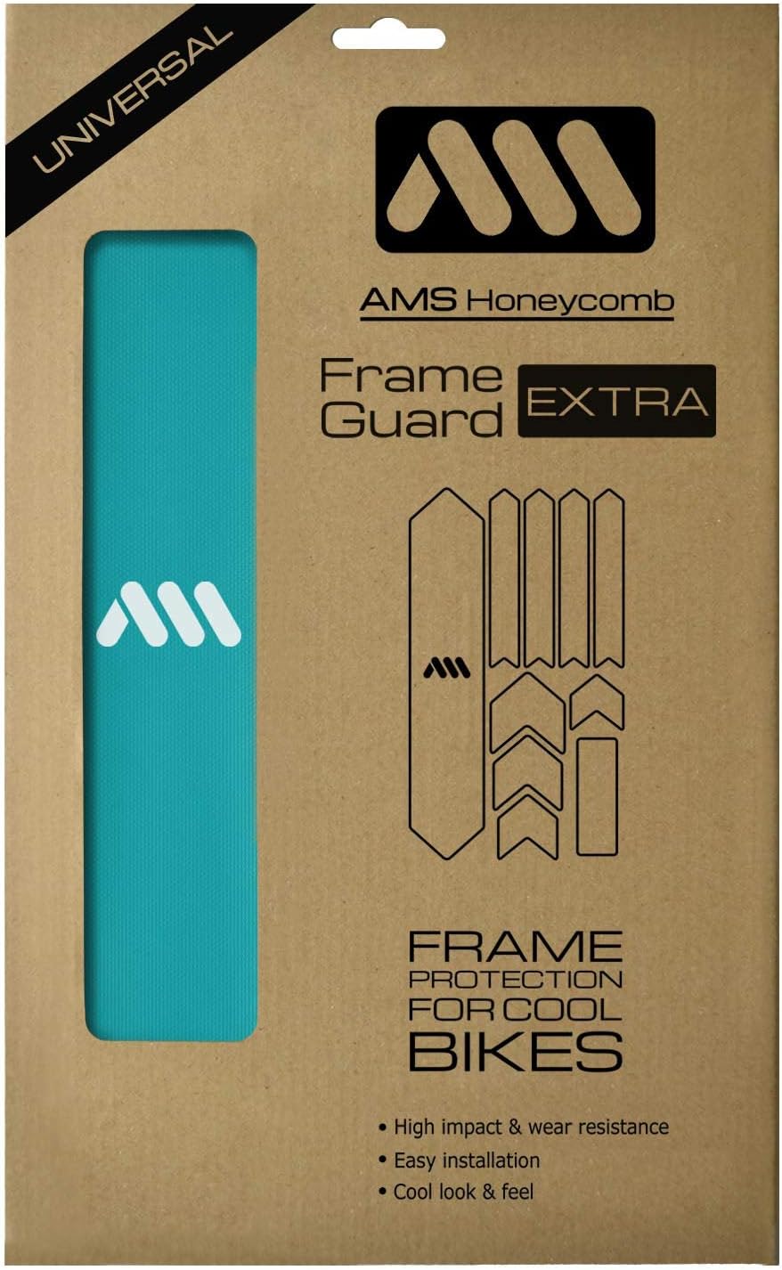 All Mountain Style AMS High Impact Frame Guard Extra Solid– Protects your bike from scratches and dings