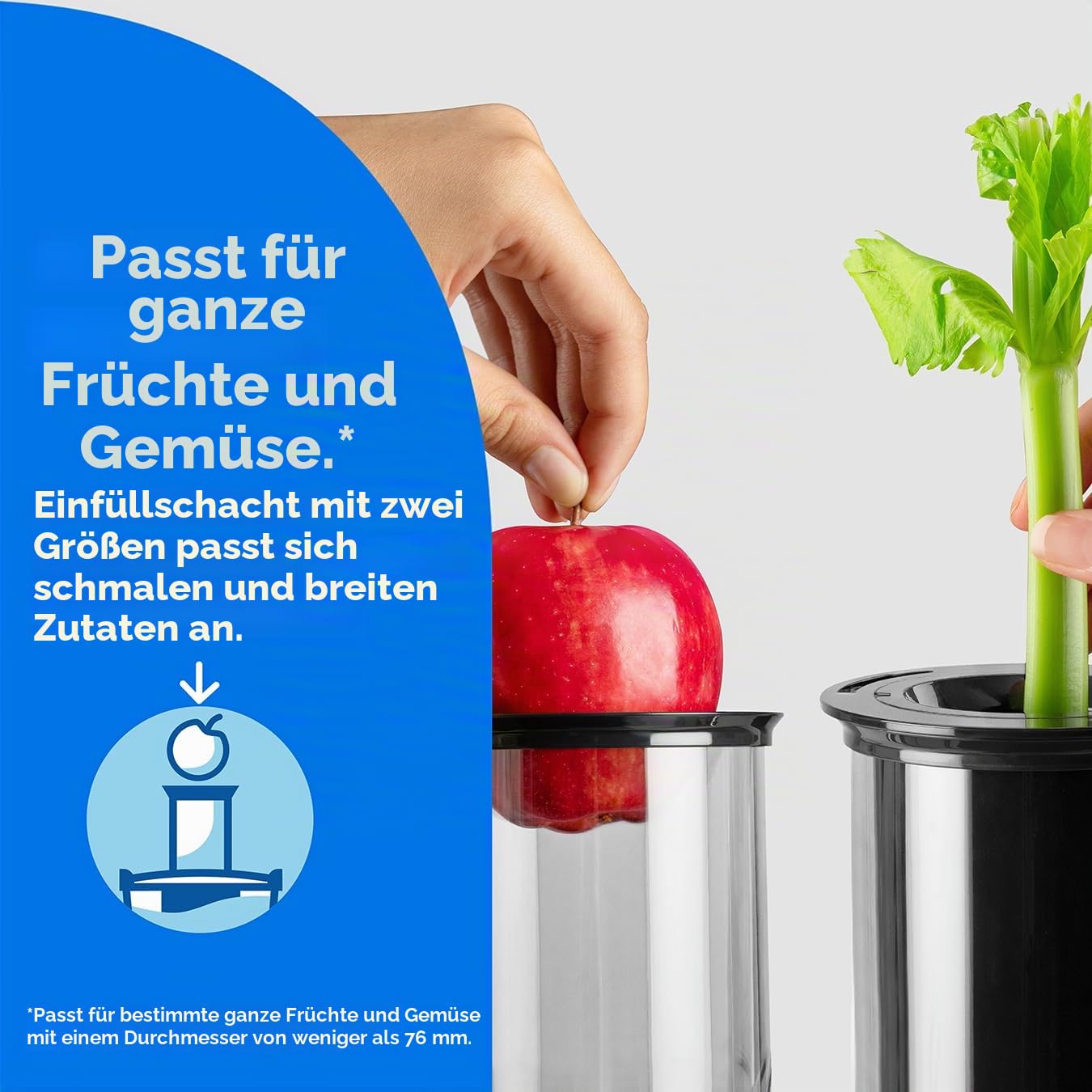 Nutribullet Juicer Pro Compact 2 Liter Zellstoffbecken 1000 W schwarz