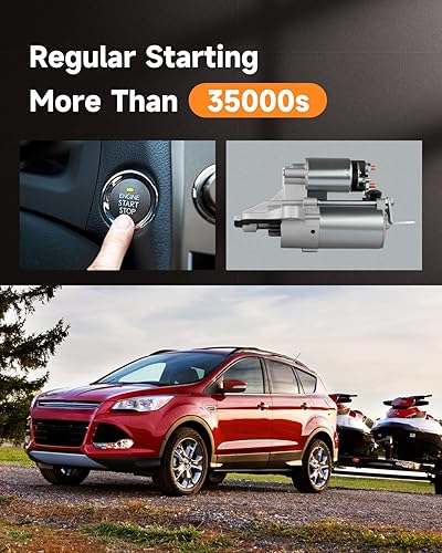 Miniatura 6 de OCPTY Arrancadores de arranque compatibles 6674N L3H5-18-400 Escape 2005-2008 2.3L 2009-2010 2.5L Focus 2003-2007 2.3L 2005-2010 2.0L Transit