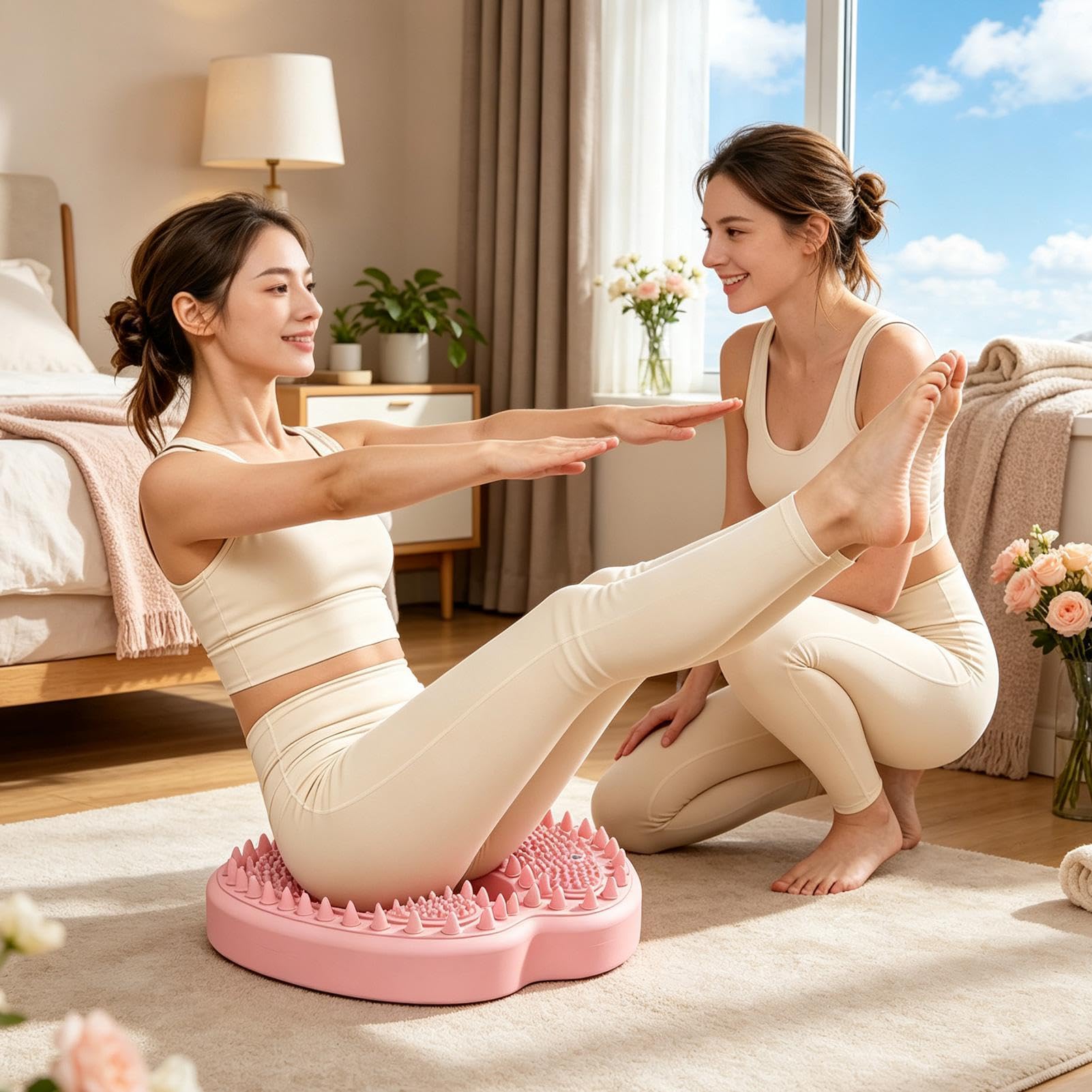 Esterilla Masajeadora de Pies Herramienta inflable de masaje profundo de