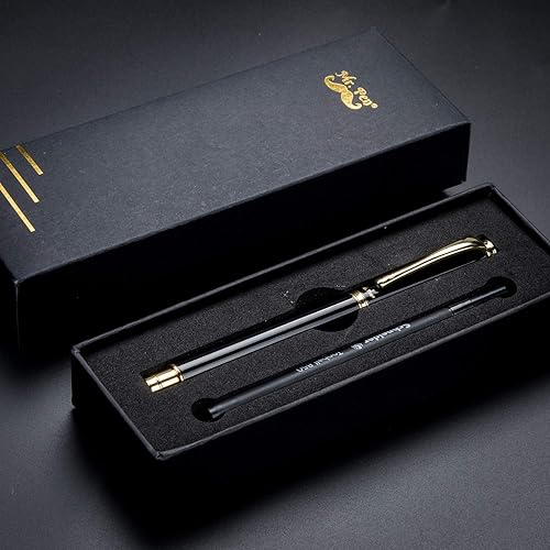 Miniatura 8 de Mr. Pen - Bolígrafo de lujo, barril negro, tinta negra, bolígrafo de lujo, bolígrafos de lujo para hombres y mujeres, bonitos bolígrafos para Negro