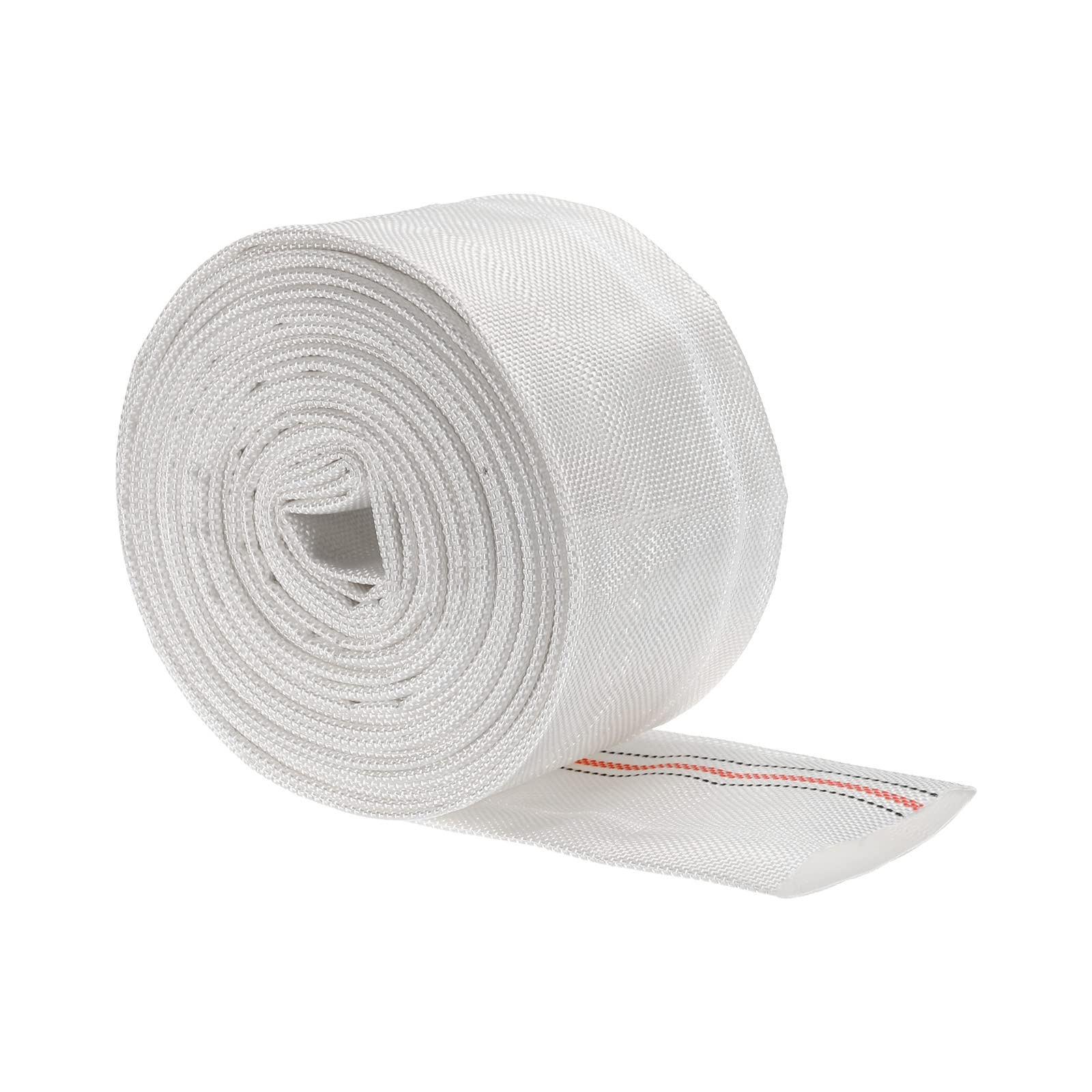 PATIKIL Liviano Retrolavado Manguera Plana Reforzada Descarga PVC Manguera 50mm ID 33 Pies 0.8MPa para Piscina