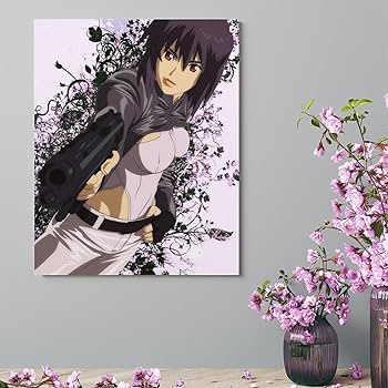 Amazon.co.jp: 絵画 大型 攻殻機動隊 草薙素子 アートパネル