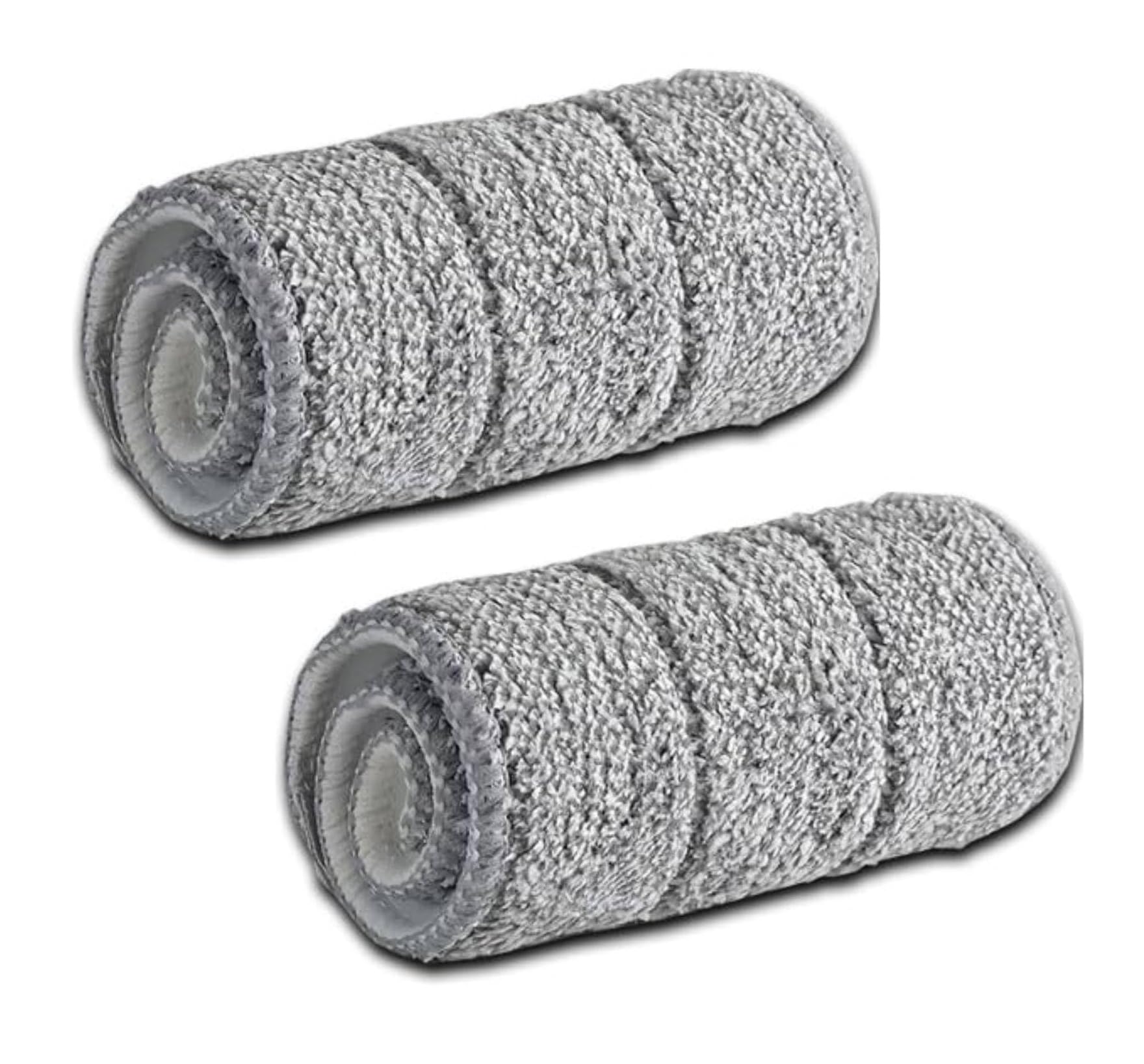 1-Way-Lock Flat Microfiber Pad Refill for Flat Bucket Mop, Easy-to-Attach, Easy-Clean, Machine-Washable - Floor Cleaning for Home, Office - Pad Size - 32.5x12cm Small (Pack of 2)-image-10