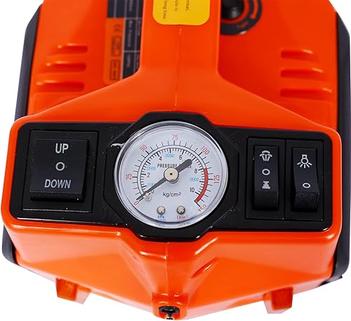 Miniatura 4 de Gato eléctrico para automóvil, kit de gato hidráulico de 5 toneladas y 12 V con llave de impacto eléctrica para SUV, MPV, sedán, camión, cambio,