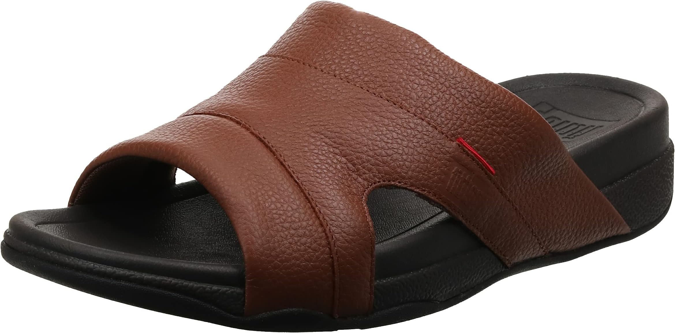 FitFlopFreeway Pool Slide In Leather mens Slide