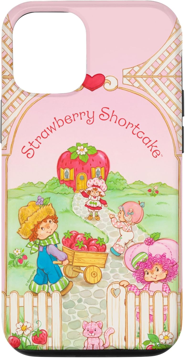 Strawberry Shortcake Cute Friends Vintage Retro Logo Case for iPhone 12/12 Pro
