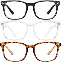 Vista 30 de hunsquer Gafas de luz azul para mujer/hombre, gafas de luz azul para computadora