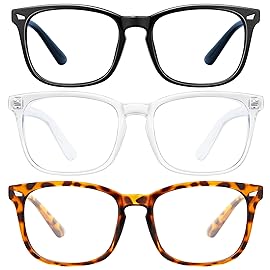 hunsquer Blue Light Glasses for Woman/Men Computer Blue Light Glasses