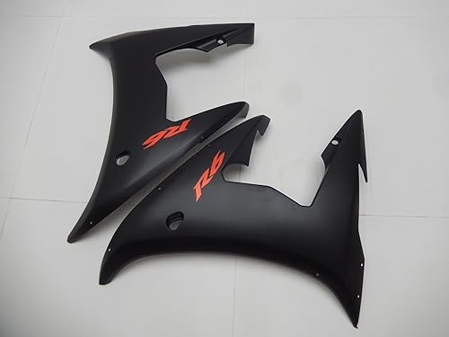 Miniatura 5 de NT FAIRING Calcomanías rojas de carenado de inyección negro para Yamaha YZF 2003-2005 R6 y 2006-2009 R6S nuevo kit pintado ABS plástico motocicleta