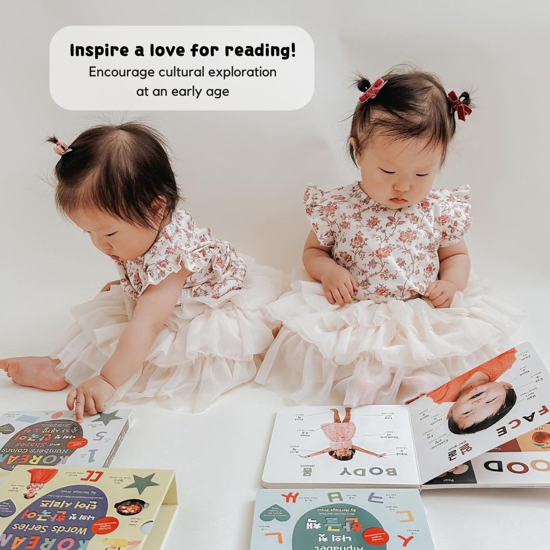My First Korean Words Series: Korean English Bilingual, Korean Baby Book Kids Books Childrens Books, Korean Book For Kids - Image 5