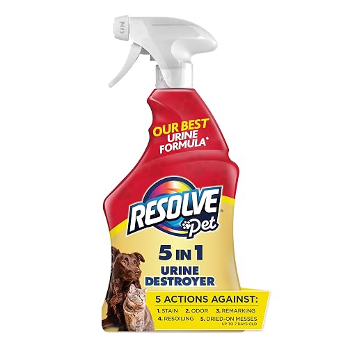Resolve 5-in-1 Urine Destroyer Carpet Cleaner Spray, 22oz