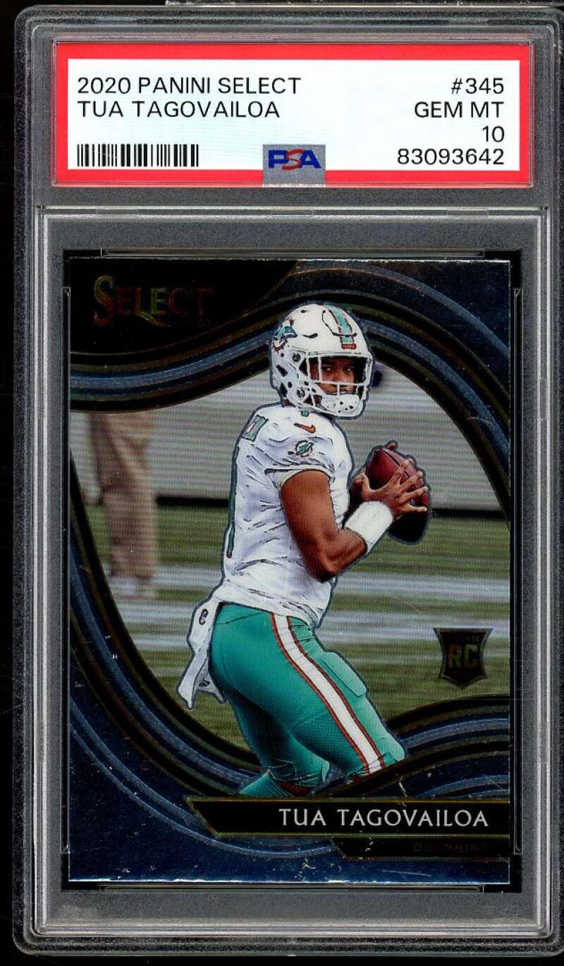 専用Tua Tagovailoa rookie 2020 auto Amazon.com: Tua Tagovailoa Rookie Card 2020 Panini Select #345 PSA