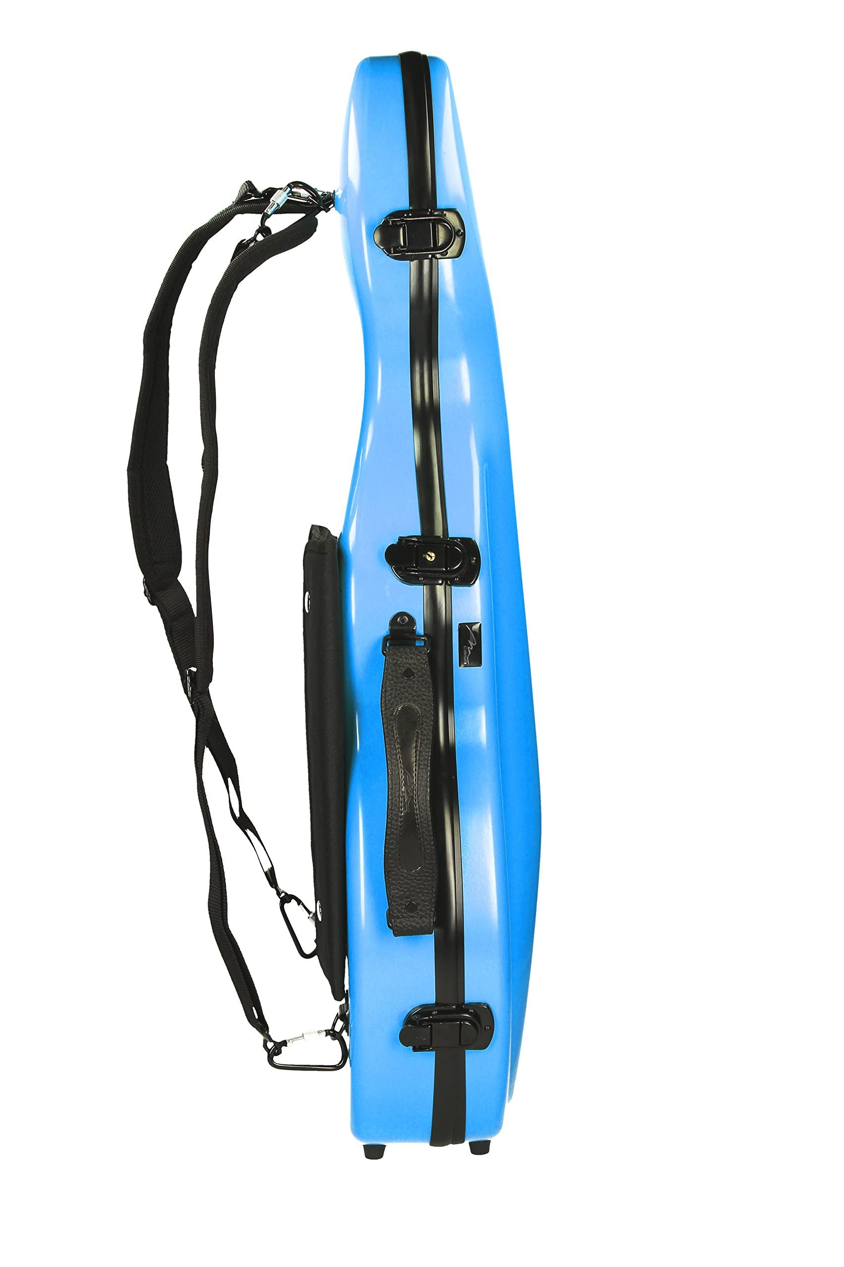 Geigenkoffer Glasfaser Ultra light 4/4 sky blue M-Case