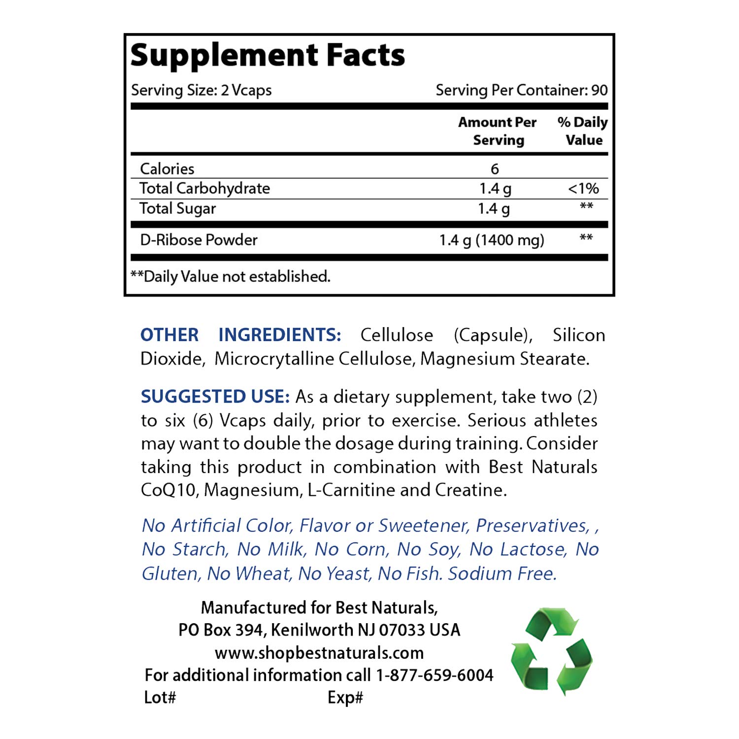l carnitine and d ribose Amazon.com: Best Naturals D-Ribose Powder 1 Pound & Acetyl L-Carnitine  1000mg : Health & Household
