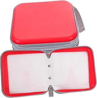 Veemoon 2 Pçs Bolsa De Embreagem CD Bolsas Organizadoras Para Bolsa De Viagem Suporte Para Dvd Suporte Para Carro Suporte Para Dvds Carteira Rígida Carteira CD Carteira Estojos De