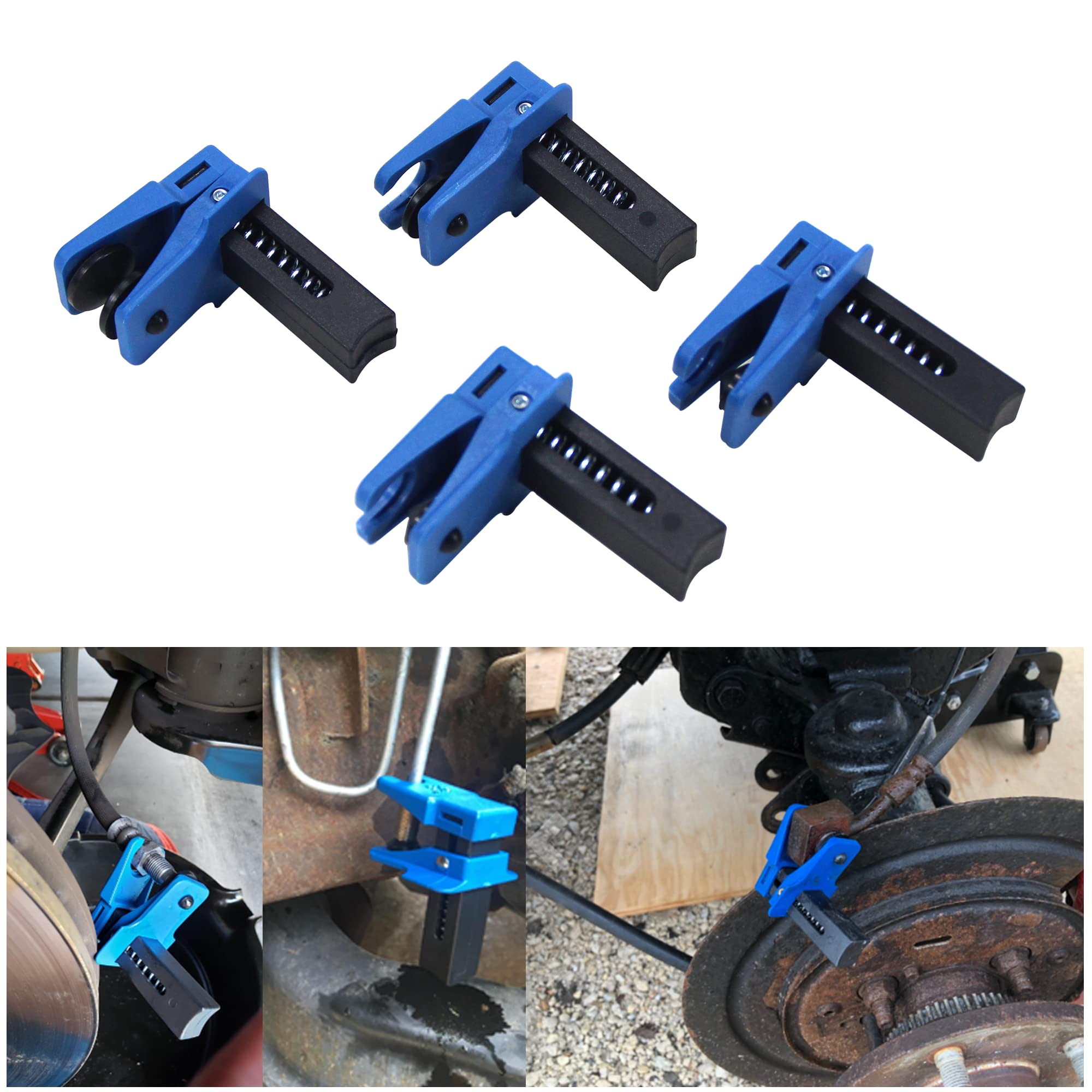 Brake Line Fluid Stopper Set / 3/8", 5/16", 1/2," Banjo Fitting - View #2