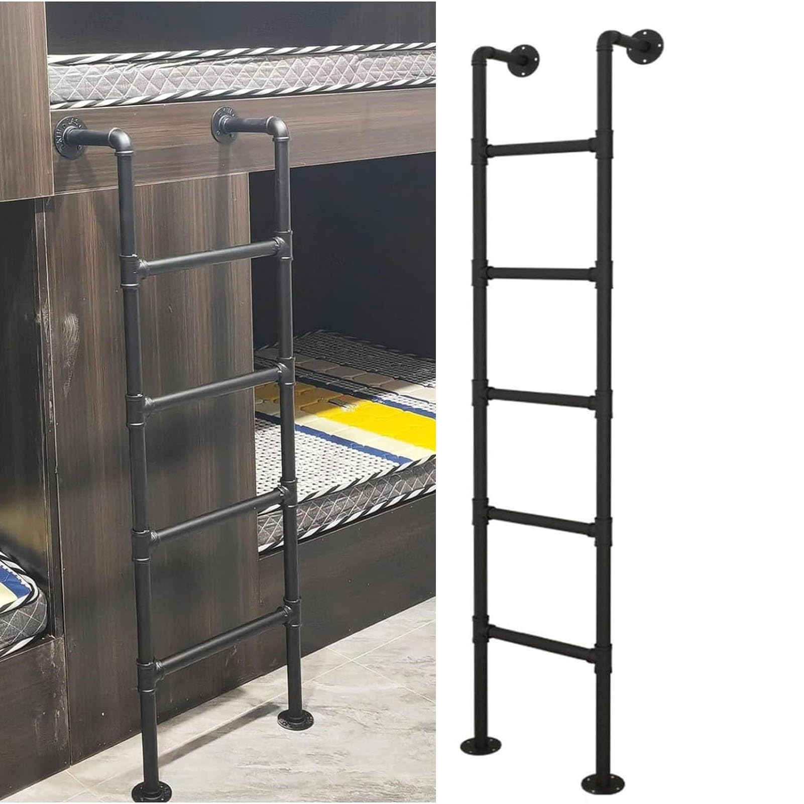 Scala di Emergenza per seminterrato, Scala per soffitta per Letto a Castello, Scale per soffitta/pozzetto Finestra, Scale di Emergenza per Adulti e Bambini Che Si arrampicano e scappano, Sca