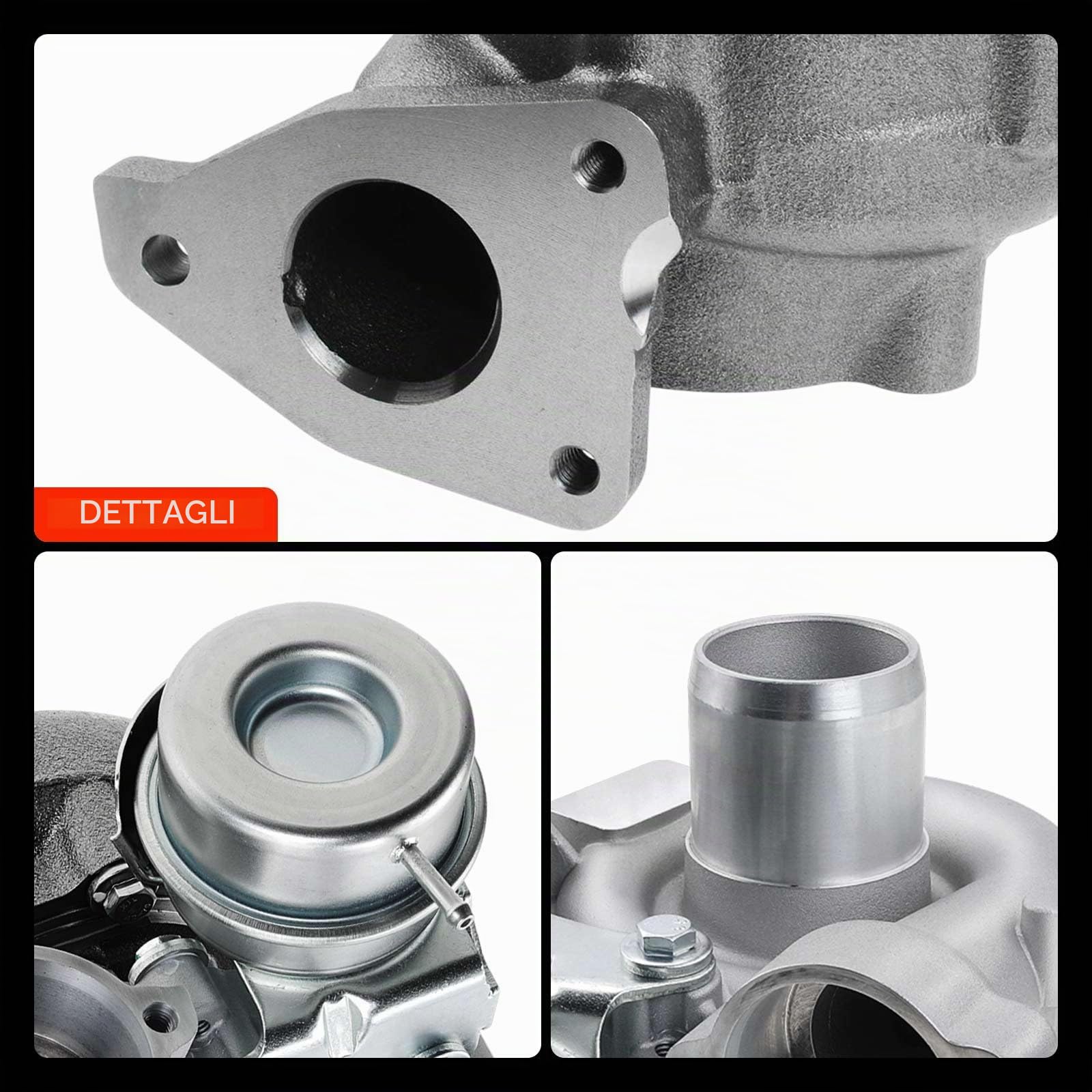 Frankberg Turbocompressore 54389700007 | Compatibile con: X-Trail T32 T32R T32RR, Scénic III JZ0/1, M.e.g.a.n.e III Grandtour KZ0/1